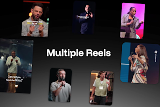 repurpose sermons and podcasts into reels and youtube shorts