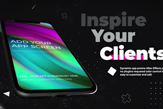 create a app promo video