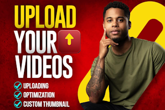 upload your videos to youtube