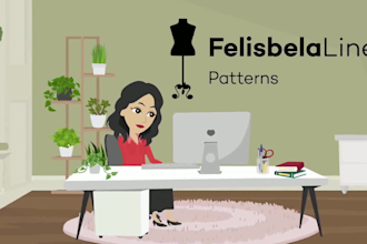create spectacular PDF garment pattern, ai pattern