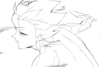 2d traditional animation, 2d line art animation video, pencil sketch, handdrawn