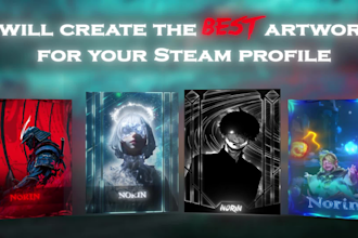 create the best artwork for your steam profile