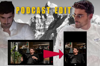 create your podcast into a short form content