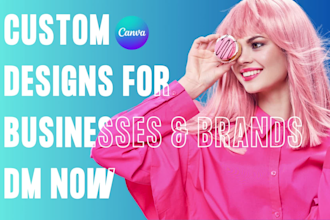 be your canva expert for social media posts and ad  designs