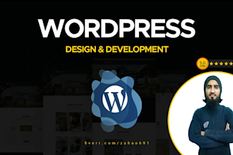 design and develop an awesome wordpress website or redesign