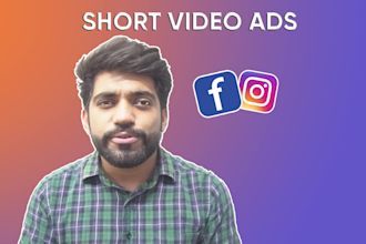 create short video ads for facebook, instagram, amazon