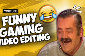 do gaming youtube video editing and twitch, kick stream gaming vod video editing