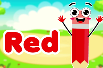 create kids learning videos