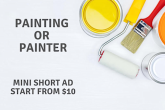 do painting house painter video ad for facebook instagram