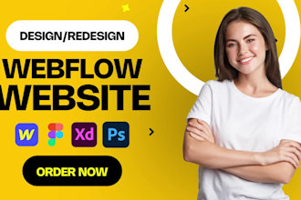 do webflow website design or development, convert figma to webflow