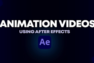 edit custom animation videos and templates in after affects