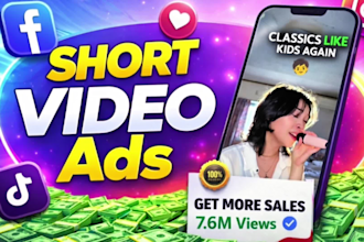 do viral tiktok video ads and facebook video ads with perfect hooks