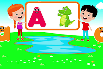 create 2d animated videos with free thumbnails for kids