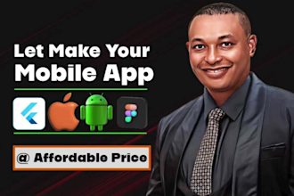 be your android and ios app developer with flutter java swift mobile application