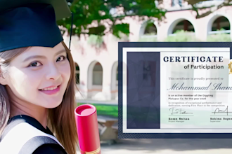 design professional certificates for any purpose within 12h
