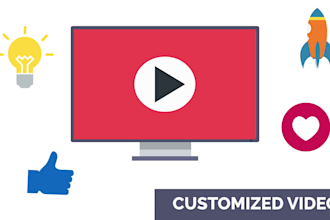 do engaging 2d animation explainer video  and infographic video with vyond