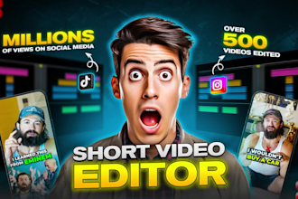 create trending youtube shorts, instagram reels with hormozi style captions