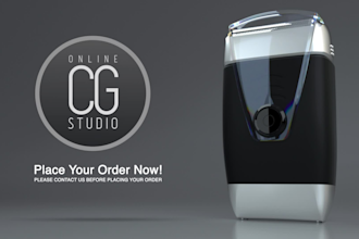 photorealistic 3d product animation video