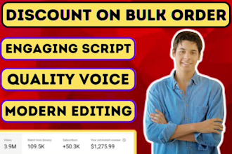 create high quality top 10, top 5 or cash cow youtube videos