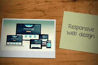 make responsive website and convert psd to html for u