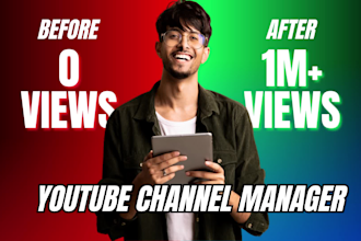 manage and grow your youtube channel professionally