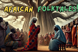 do unique african folktales stories for youtube video
