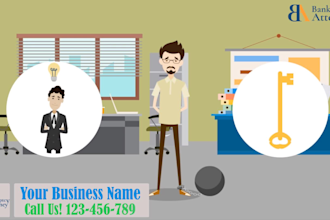 make a bankruptcy attorney or lawyer explainer promo video