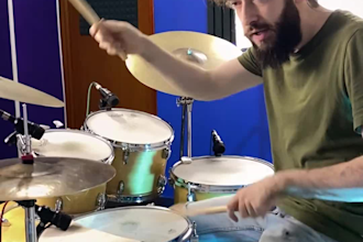 record drums full of creativity and groove for your music
