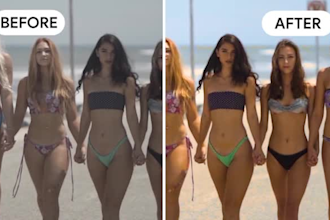 do professional color grading for your video