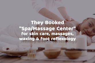 make spa or massage happy dance promo video