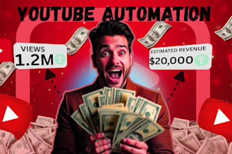 create top 10 cash cow faceless automated videos and youtube automation channel