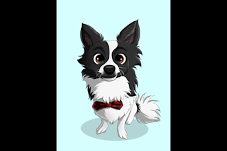 draw your pets into cartoon