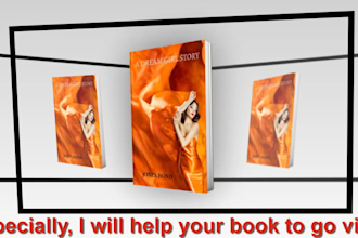 promote viral amazon kindle book, ebook, kdp book  marketing