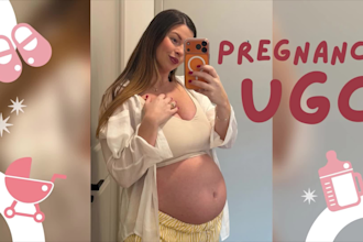 create pregnancy ugc videos for tiktok, ig, social media