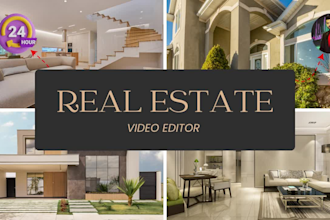 edit your real estate videos, reels, drone, home tours