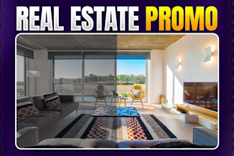 edit a professional real estate video and property promo