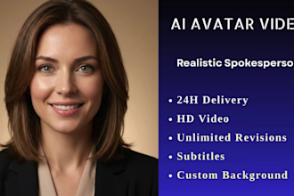 create a talking ai avatar video