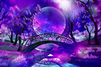 create HD relaxing, meditation music video for youtube