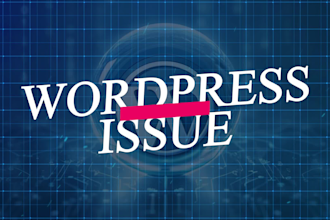 fix any wordpress critical error, html, CSS issues