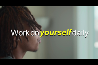 produce a live action lyric music video for your song