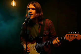 create dynamic ai generated music video ai rock music video metal rock music vid