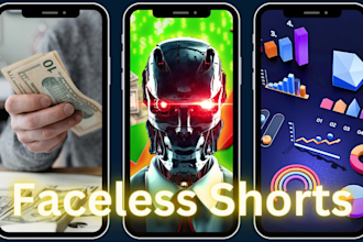 create faceless youtube short videos