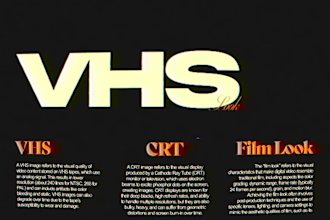 edit your video to vhs