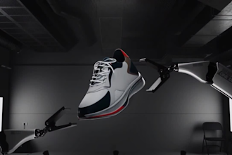 realistic 3d product animation, 3d shoe design, cgi vfx ads, 3d shoe animation
