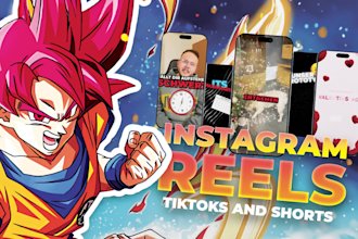 create instagram reels, tiktok, youtube shorts and video ads