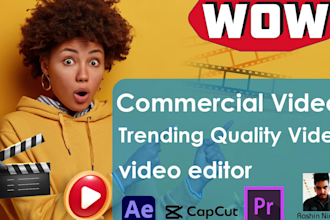 create commercial marketing videos or short video ads for brand promotion