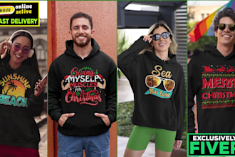 create custom hoodie design and merchandise