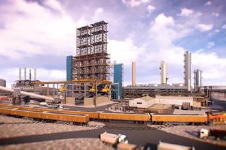 do industrial plant 3d animation 3d factory flythrough video factory simulation