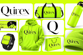 design a business logo, brand style guide, and corporate brand identity