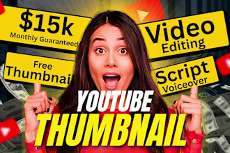 create faceless viral youtube videos or  top 10 videos